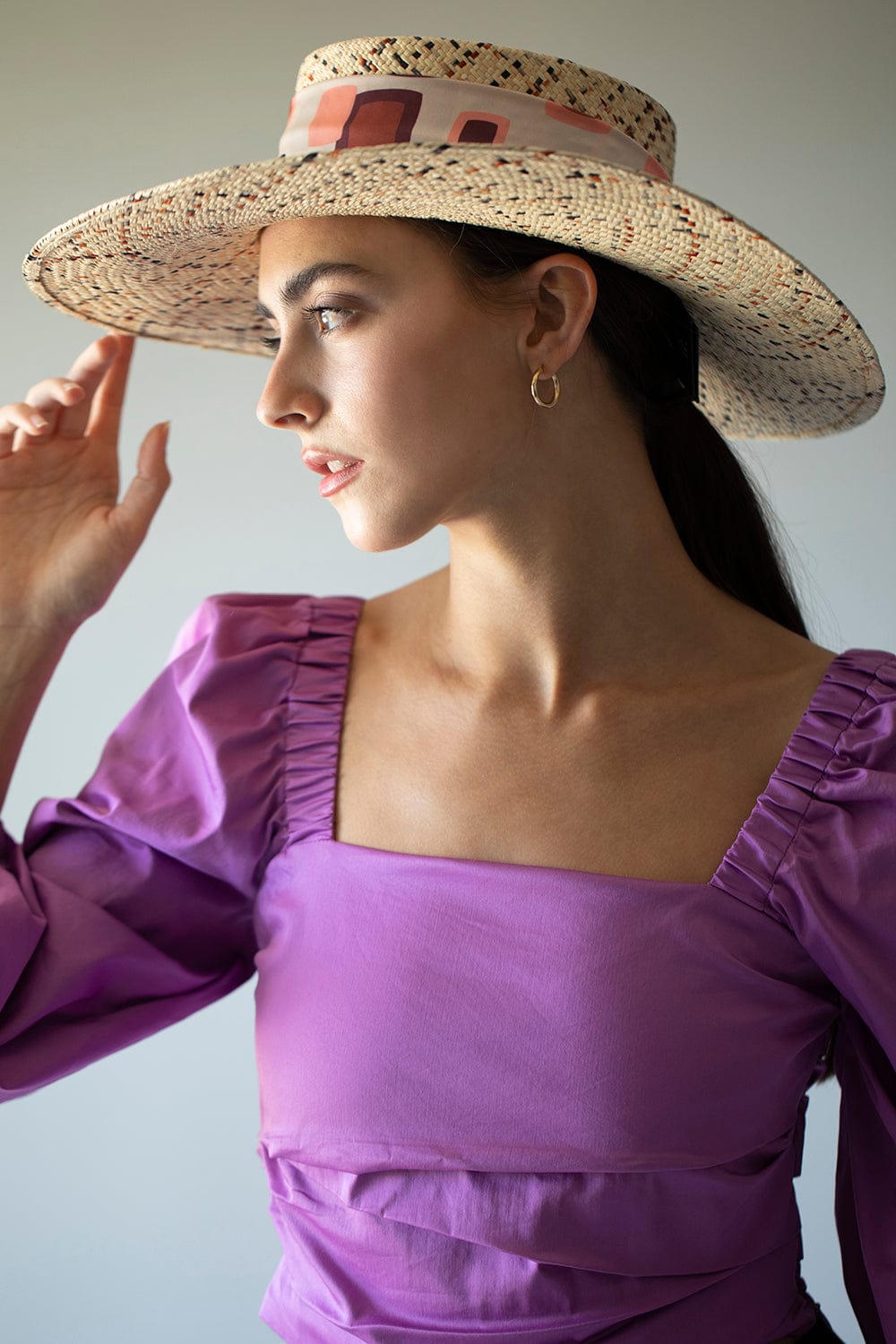 RAFFAELLO BETTINI-Real Panama Staw Hat - Multi-