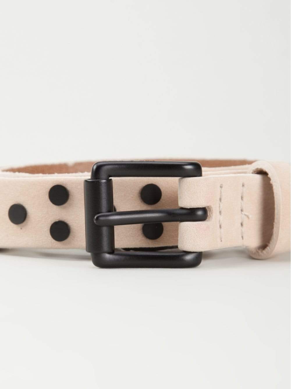 RAG & BONE-Flat Rivet Belt-