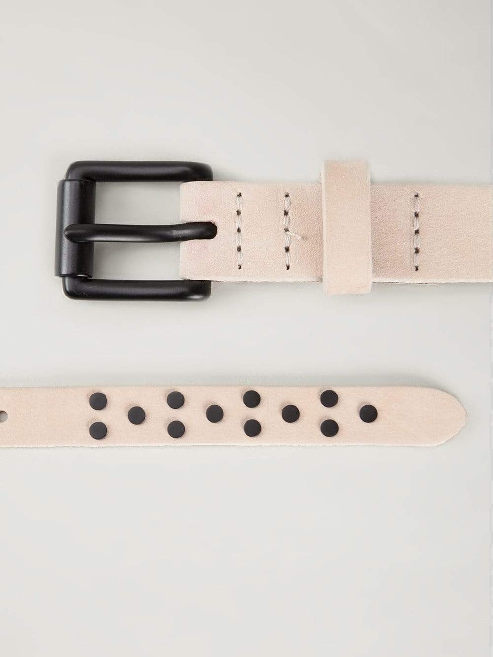 RAG & BONE-Flat Rivet Belt-