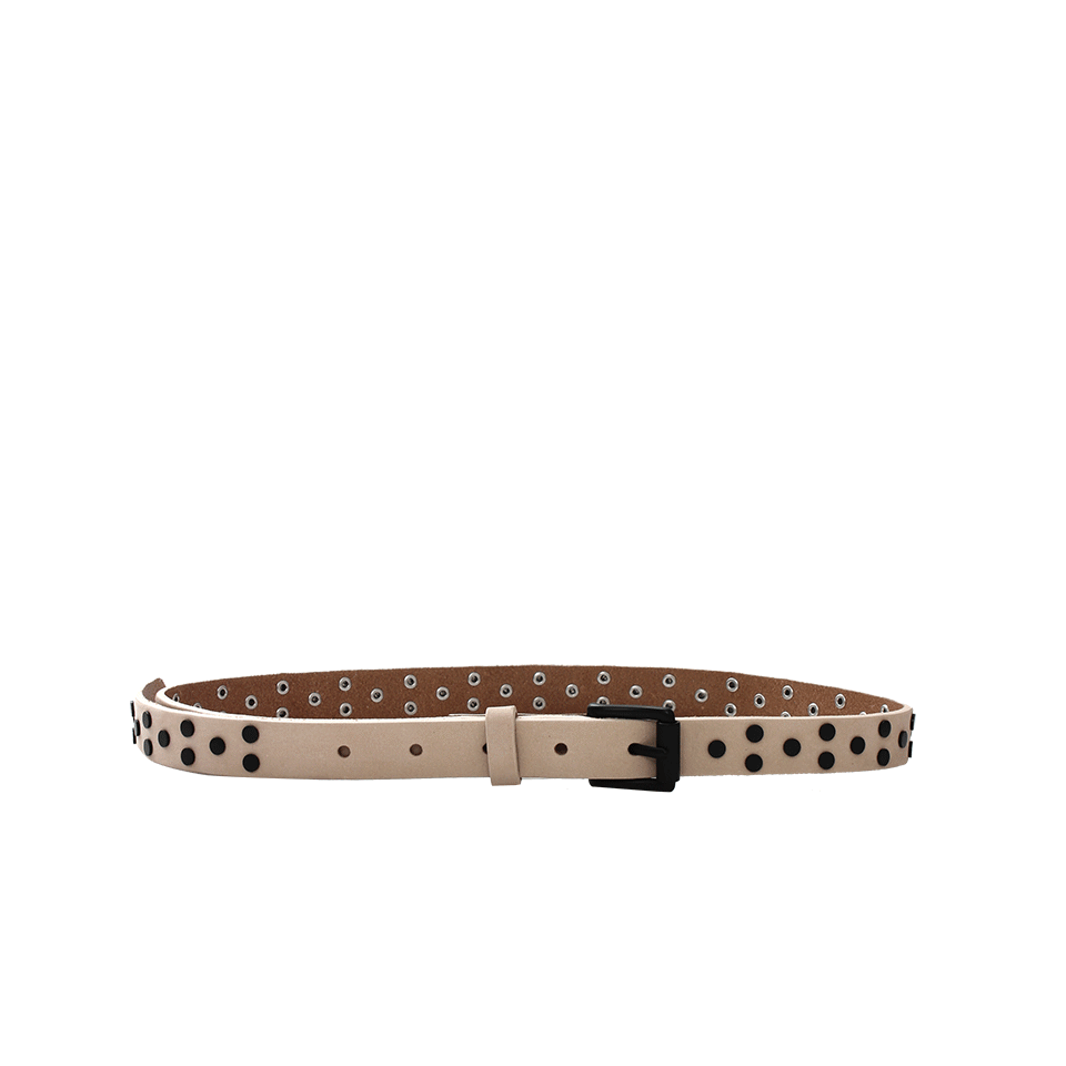 RAG & BONE-Flat Rivet Belt-