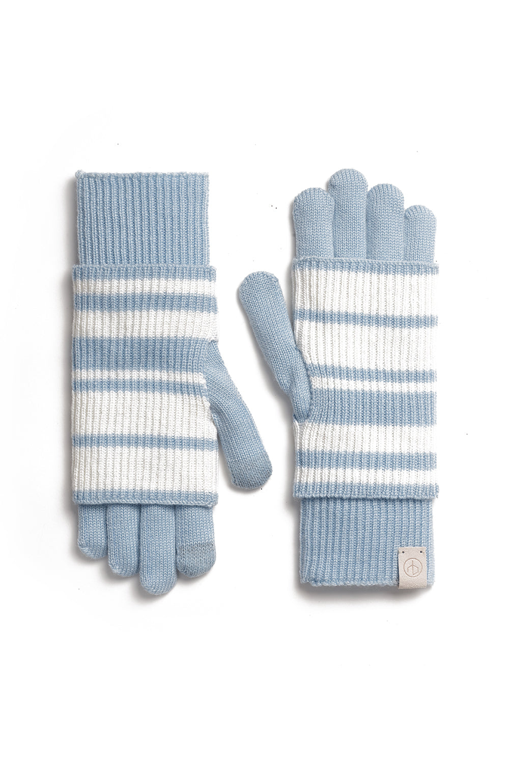 RAG & BONE-Blake Gloves - Light Blue-LT BLUE