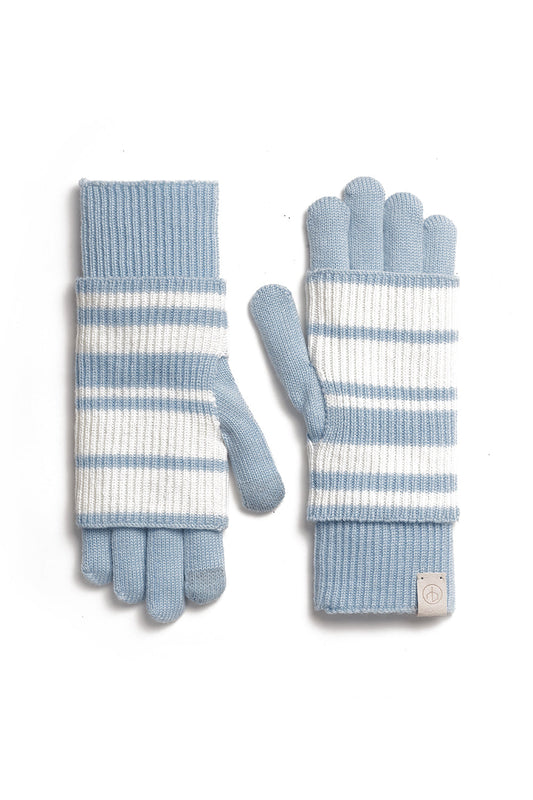 RAG & BONE-Blake Gloves - Light Blue-LT BLUE