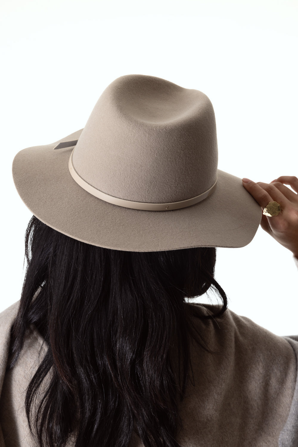 City Fedora - Light Sand-LT SAND-S-ACCESSORIEHEADWEAR-RAG & BONE