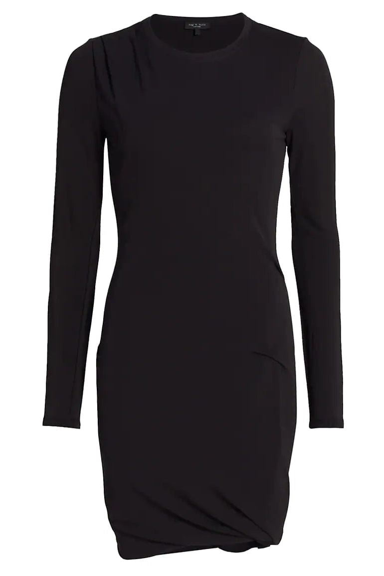 RAG & BONE-Holly Drape Mini Dress-