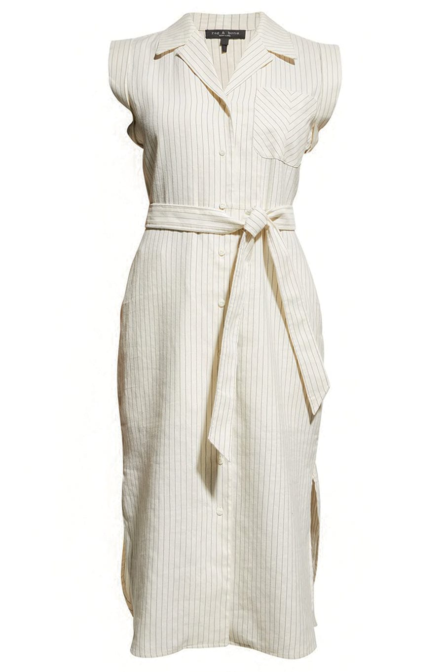RAG & BONE-Helena Stripe Linen Dress-