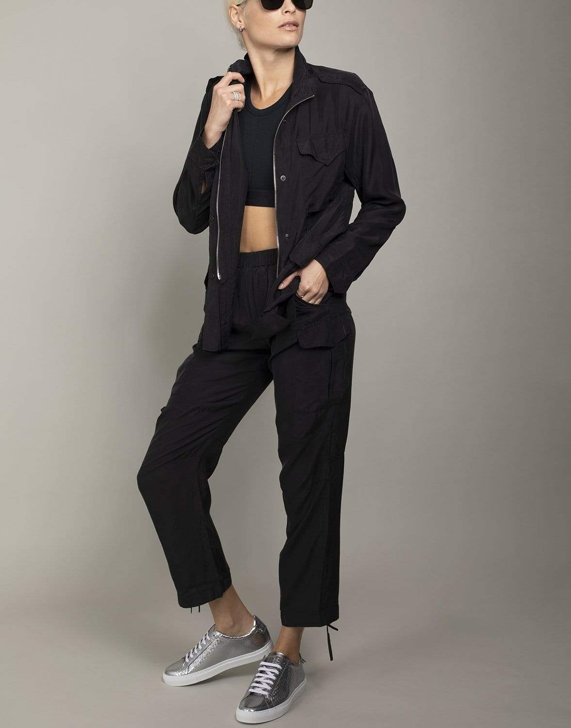 RAG & BONE-Roth Silk Field Jacket-