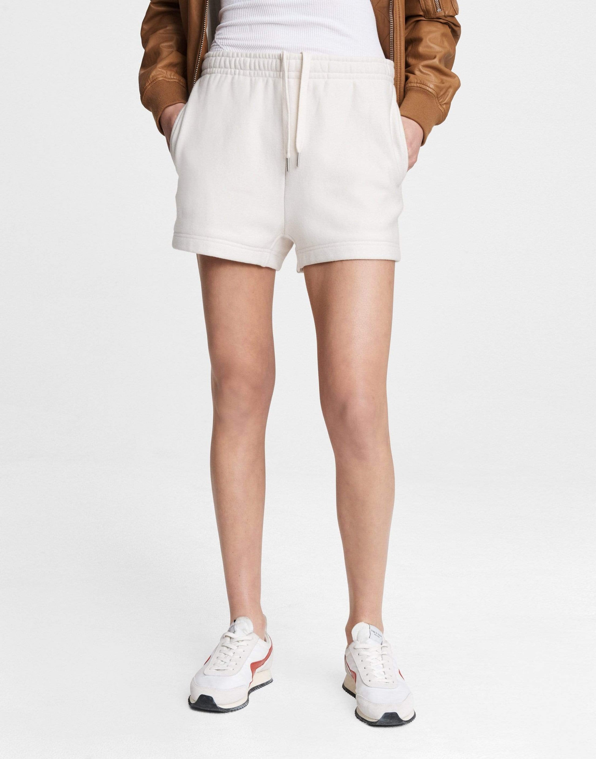 RAG & BONE-Ivory City Terry Sweatshort-