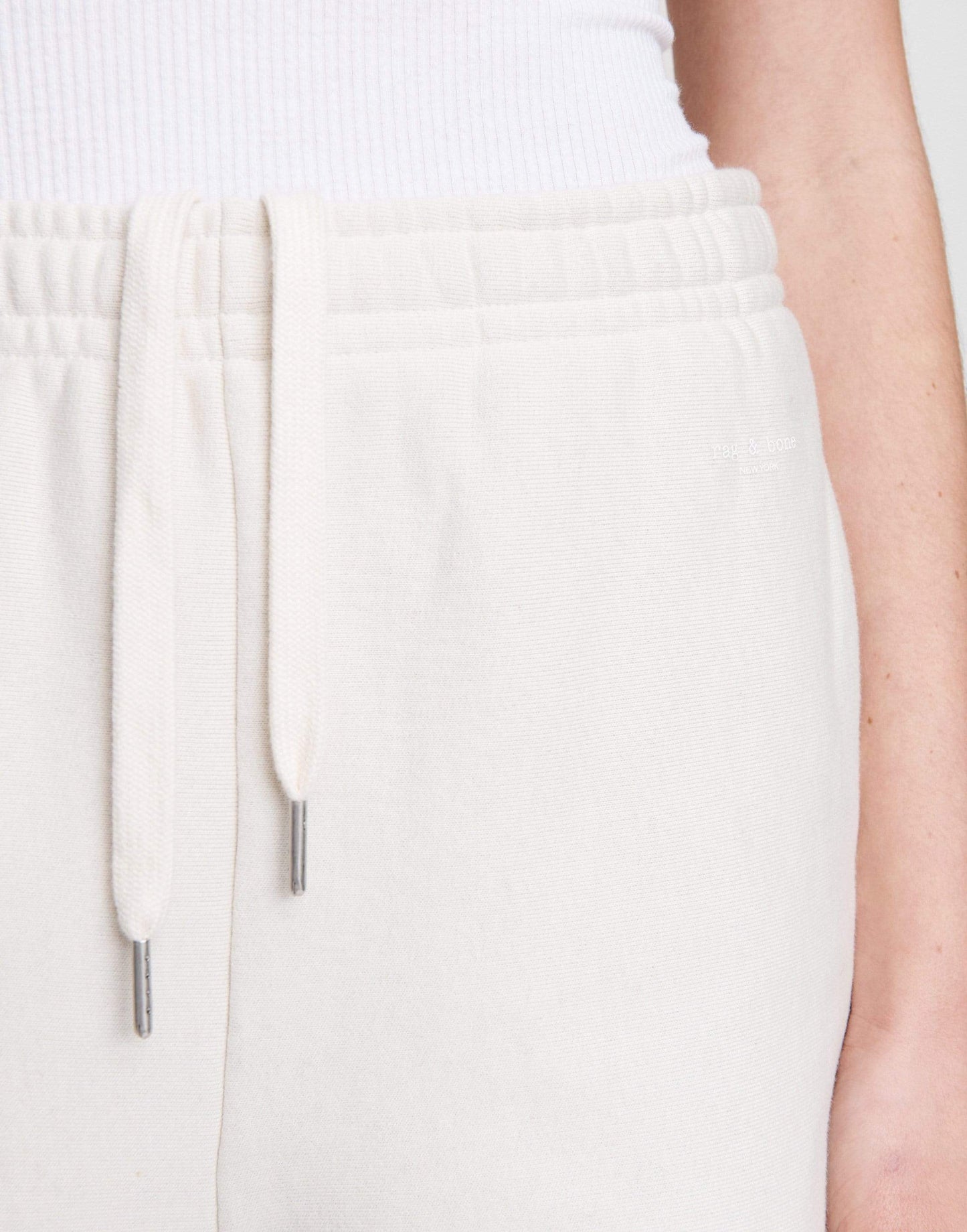 RAG & BONE-Ivory City Terry Sweatshort-