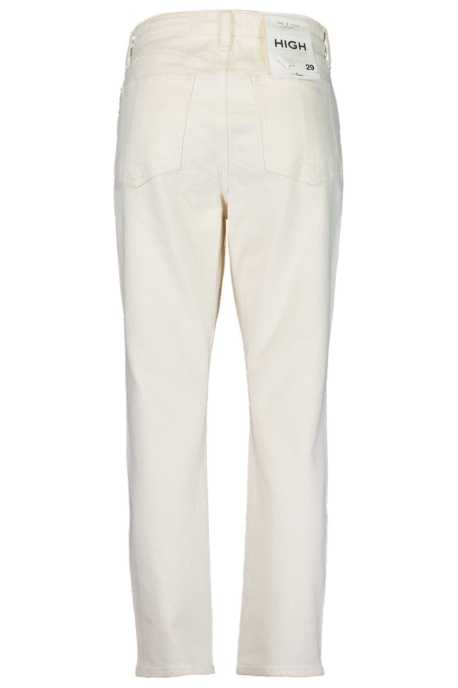 RAG & BONE-Nina High-Rise Ankle Cigarette Jeans - Ecru-