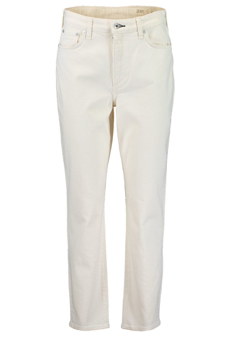 RAG & BONE-Nina High-Rise Ankle Cigarette Jeans - Ecru-