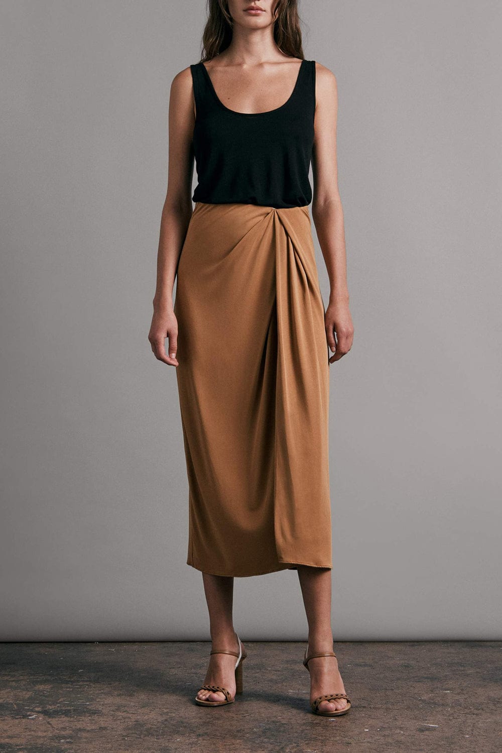 RAG & BONE-Christy Drape Skirt-