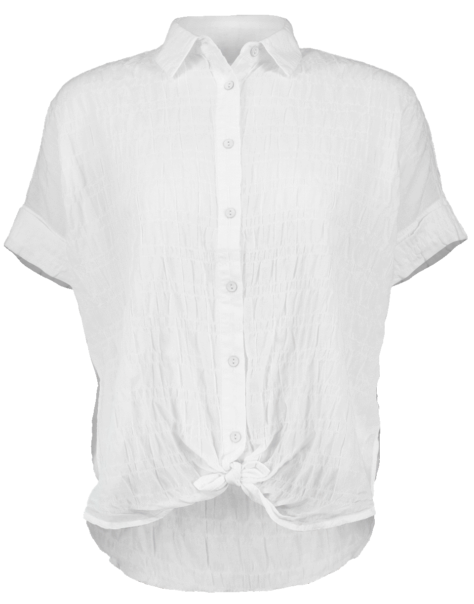 RAG & BONE-Tie Front Blouse-