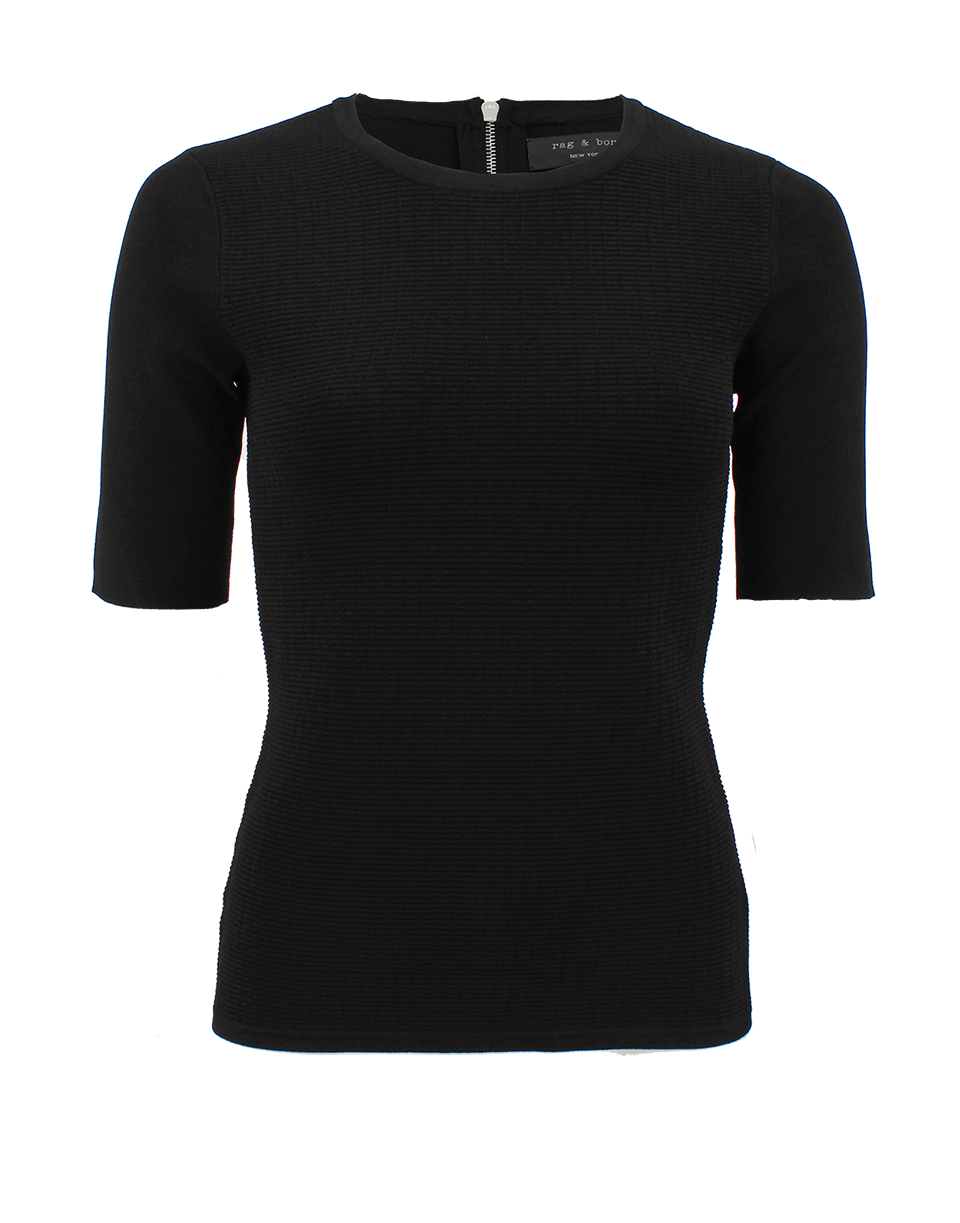 RAG & BONE-Short-Sleeve Colette Top-