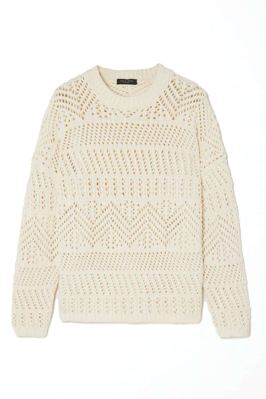 RAG & BONE-Renee Novelty Crew Sweater-