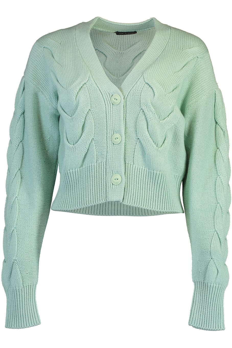 RAG & BONE-Taylor Cable Cardigan-