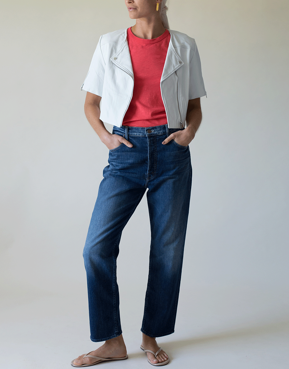 RAG & BONE-Bright Pink The Slub tee-