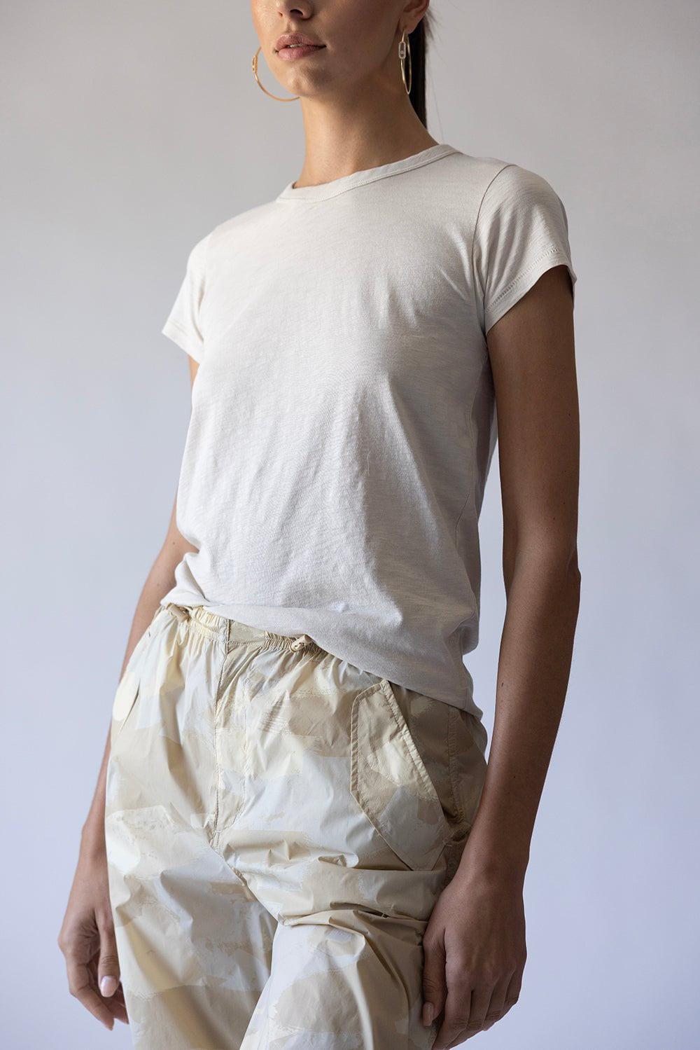 RAG & BONE-The Slub Tee - Warm Grey-