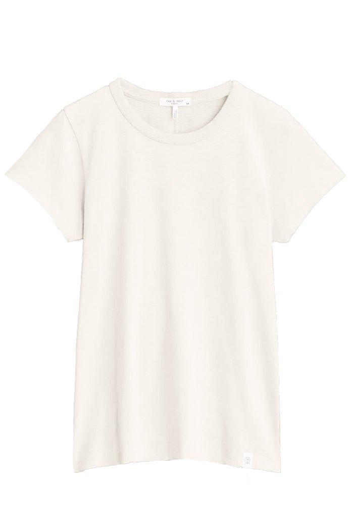 RAG & BONE-The Slub Tee - Warm Grey-