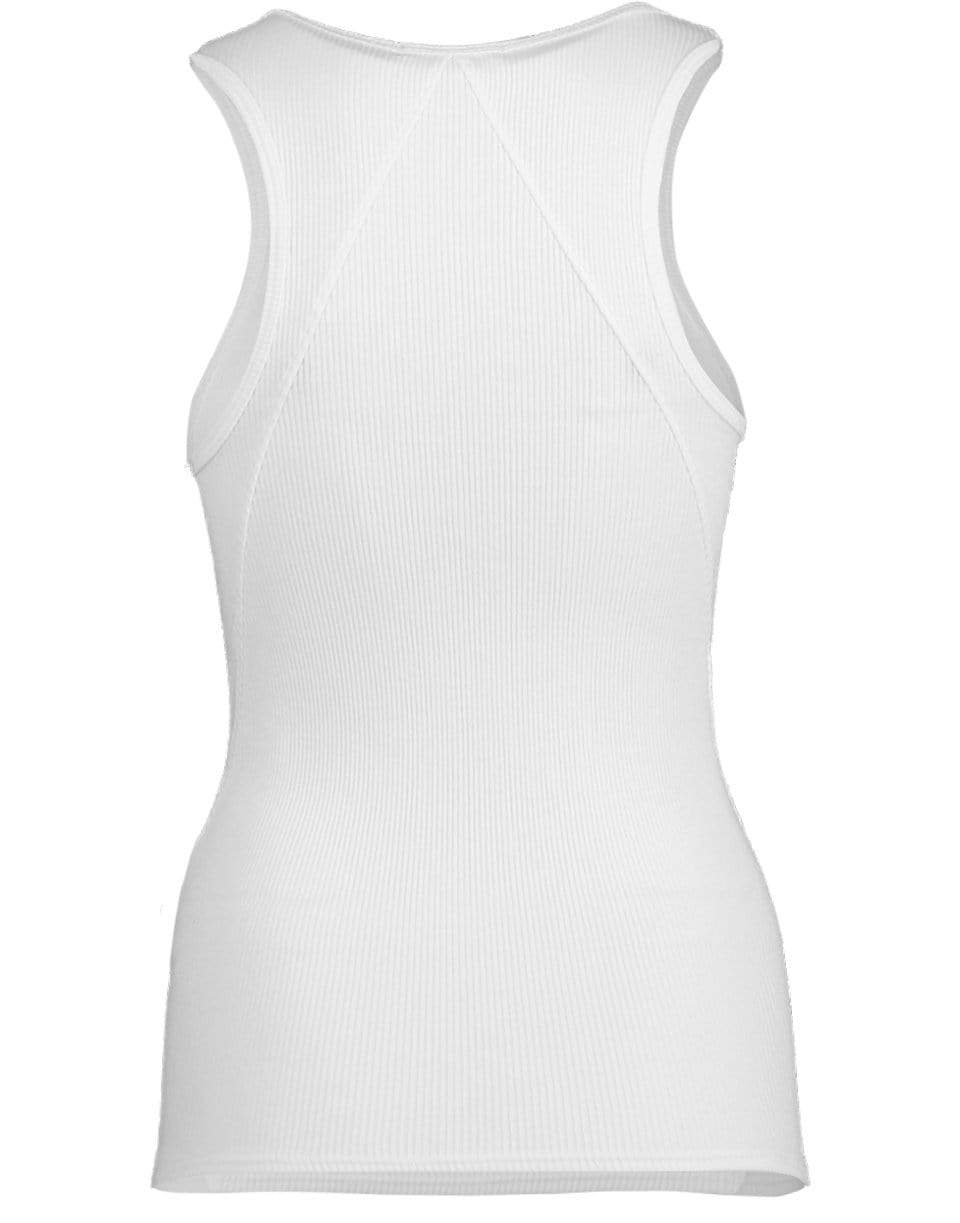 RAG & BONE-The Essential Rib Tank - White-