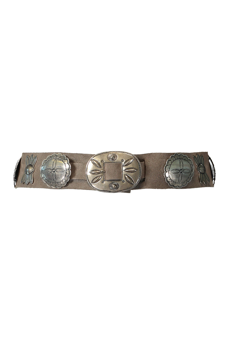 Concho Belt - Brown