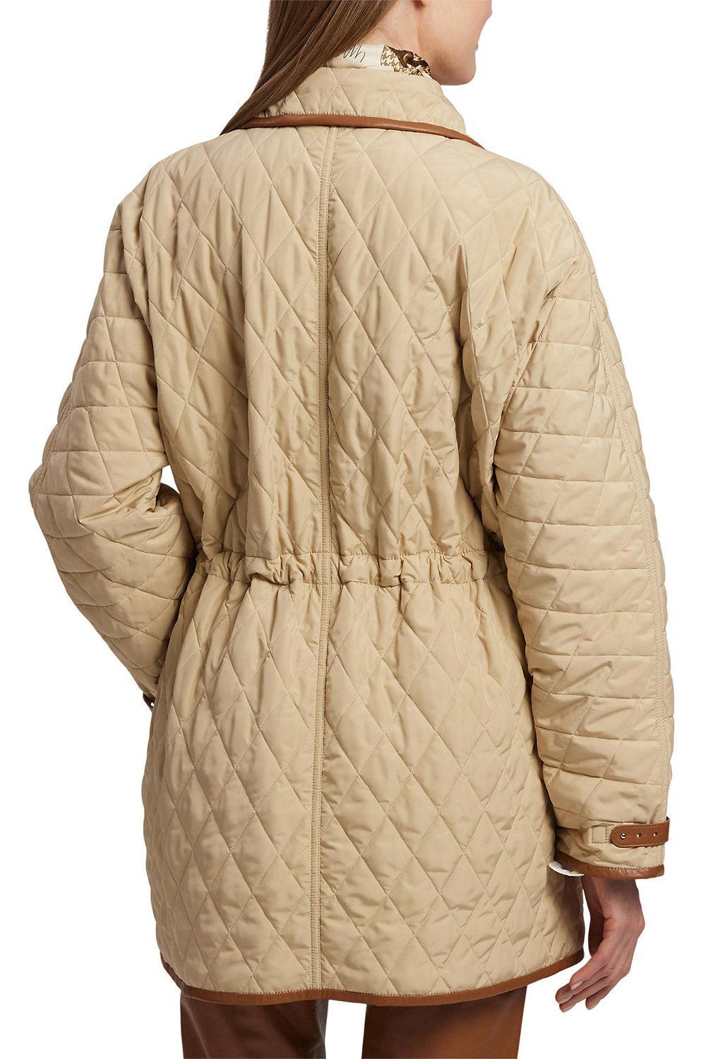 Saundra Quilted Coat-LT TAN-0-CLOTHINGCOATLONG-RALPH LAUREN