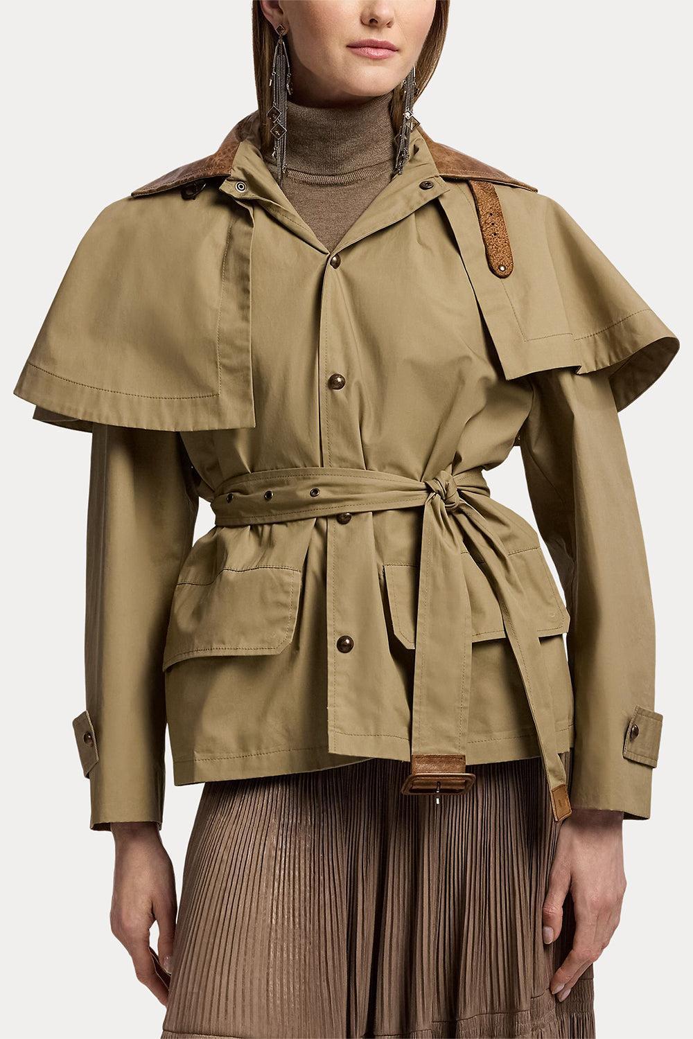 Woven Barn Coat-BROWN-2-CLOTHINGCOATTRENCH-RALPH LAUREN
