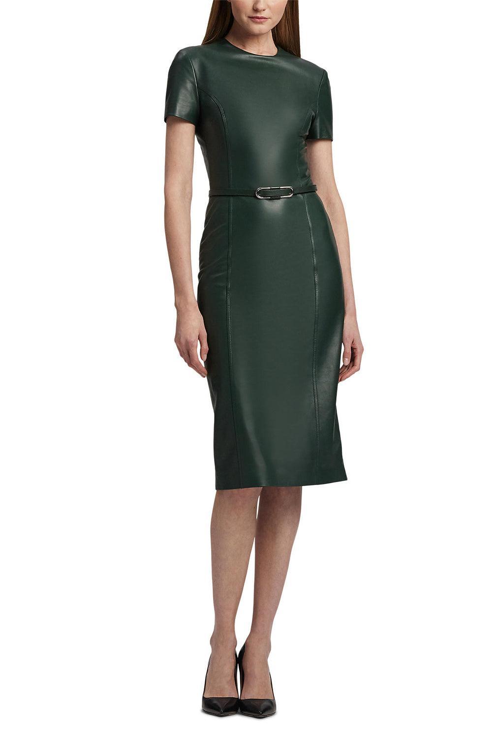 Bethanne Day Dress-DKRCGGRN-4-CLOTHINGDRESSCASUAL-RALPH LAUREN