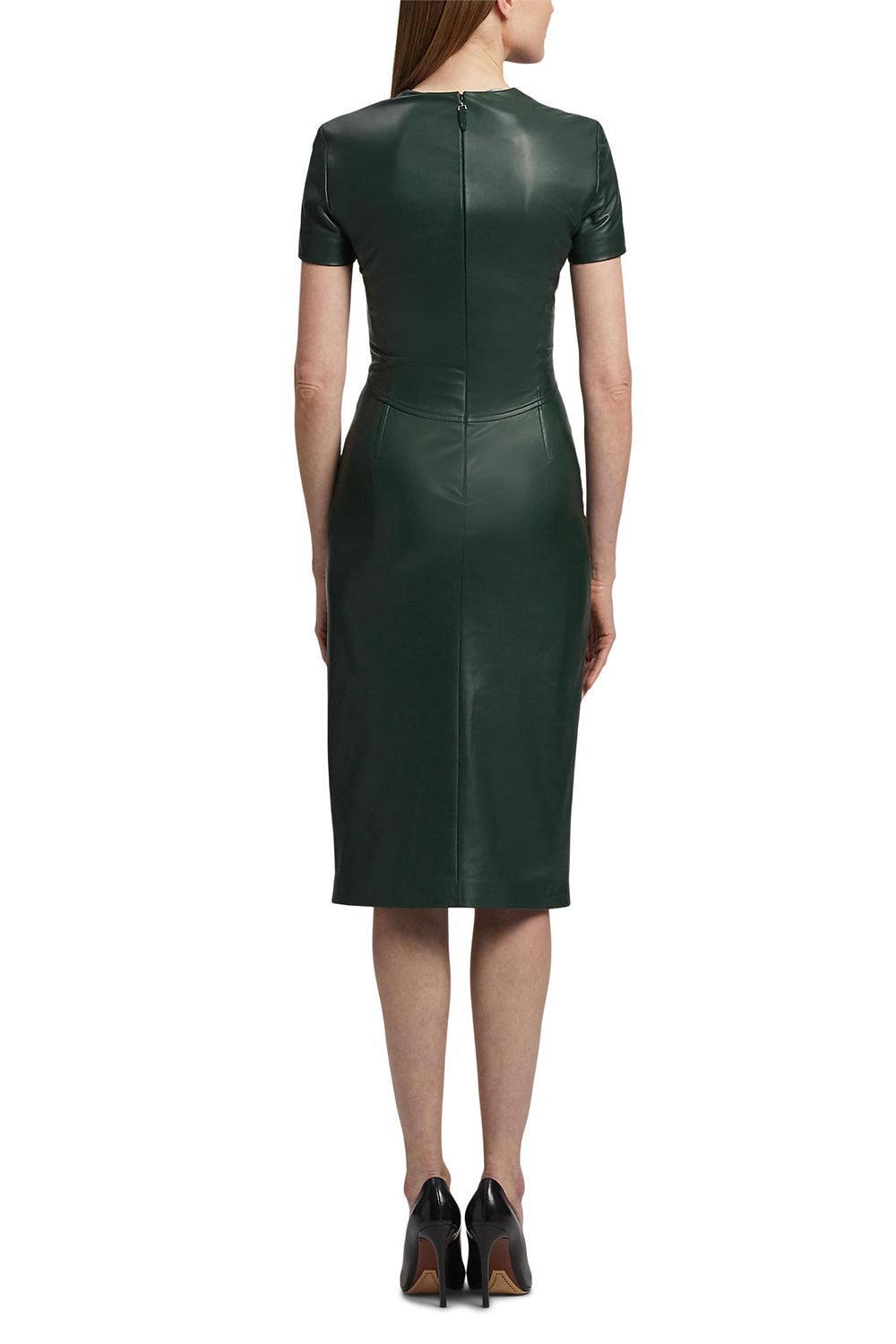 Bethanne Day Dress-DKRCGGRN-4-CLOTHINGDRESSCASUAL-RALPH LAUREN