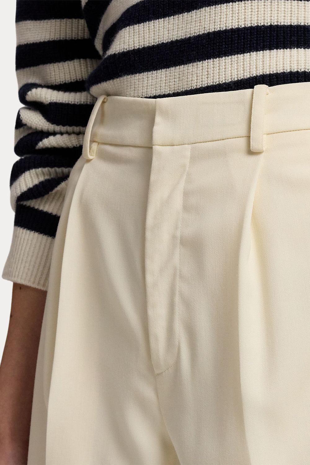 Minetta Wool Gabardine Short-CREAM-0-CLOTHINGPANTSHORT-RALPH LAUREN