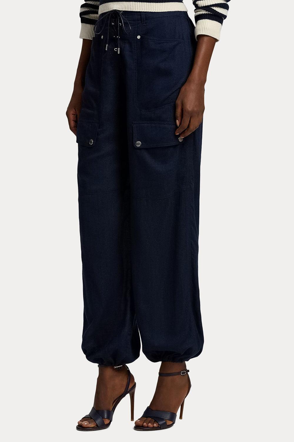 Briella Ripstop Pant-BLUE-2-CLOTHINGPANTWIDE LEG-RALPH LAUREN