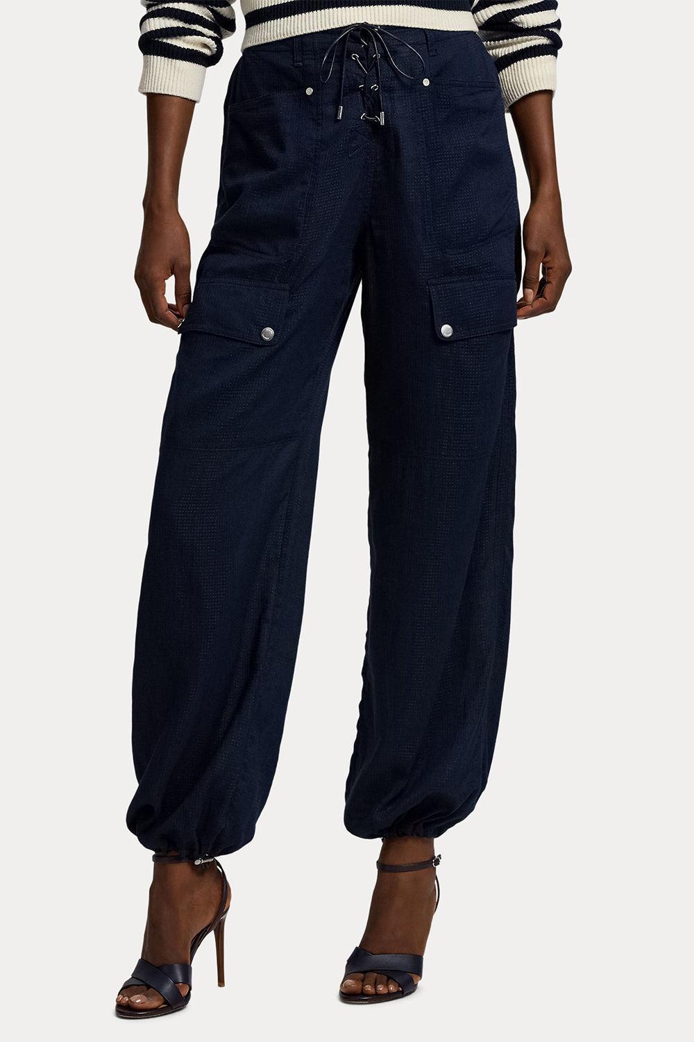 Briella Ripstop Pant-BLUE-2-CLOTHINGPANTWIDE LEG-RALPH LAUREN