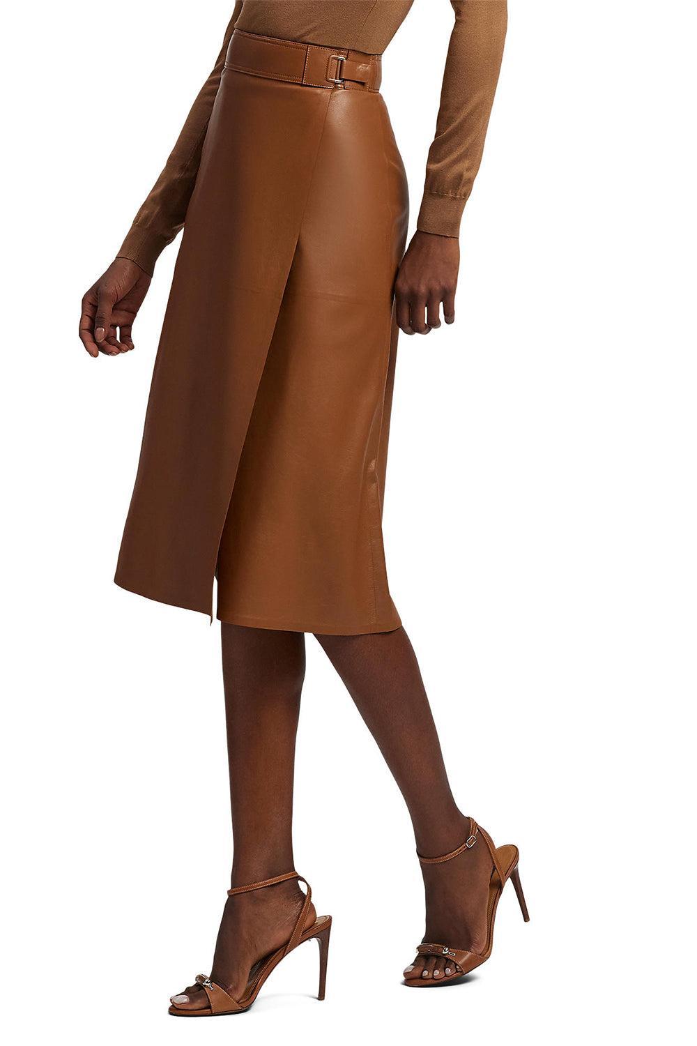 Jackeline Skirt-LTTOFFEE-4-CLOTHINGSKIRTMIDI-RALPH LAUREN