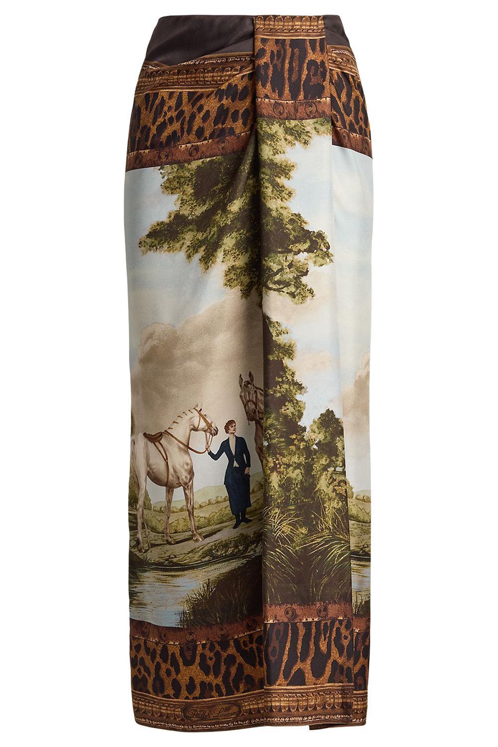 Scenic Woven Pencil Skirt-NOVELTY-2-CLOTHINGSKIRTMIDI-RALPH LAUREN