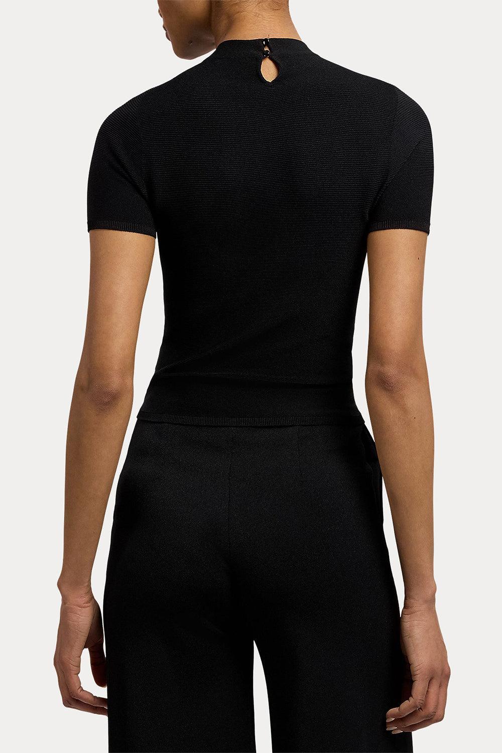Short Sleeve Pullover-BLACK-XS-CLOTHINGTOPKNITS-RALPH LAUREN