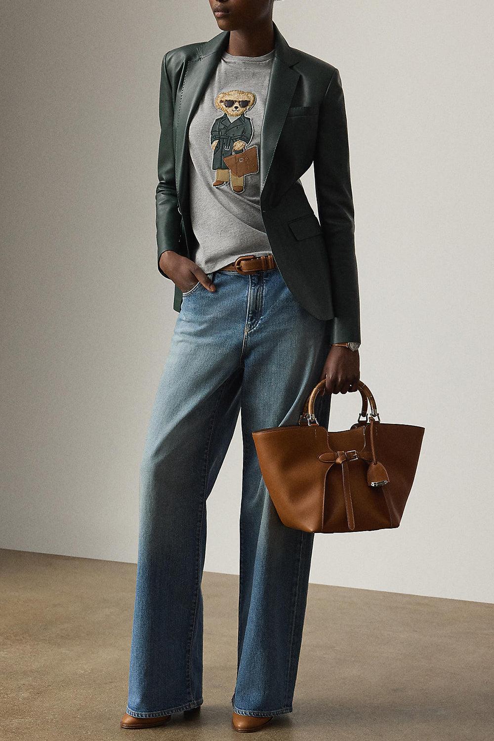 Racing Polo Bear Tee-PRLGRYML-XS-CLOTHINGTOPT-SHIRT-RALPH LAUREN