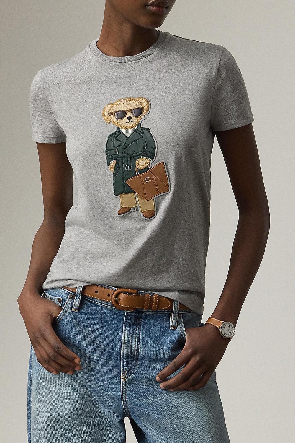 Racing Polo Bear Tee-PRLGRYML-XS-CLOTHINGTOPT-SHIRT-RALPH LAUREN