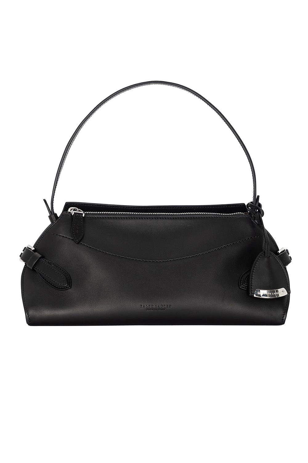 The Ralph Calfskin Small Shoulder Bag-BLACK-HANDBAGSHOULDER-RALPH LAUREN