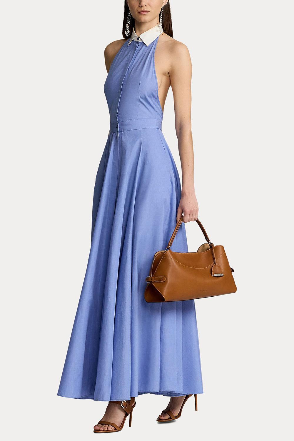 The Ralph Calfskin Shoulder Bag-BROWN-HANDBAGSHOULDER-RALPH LAUREN