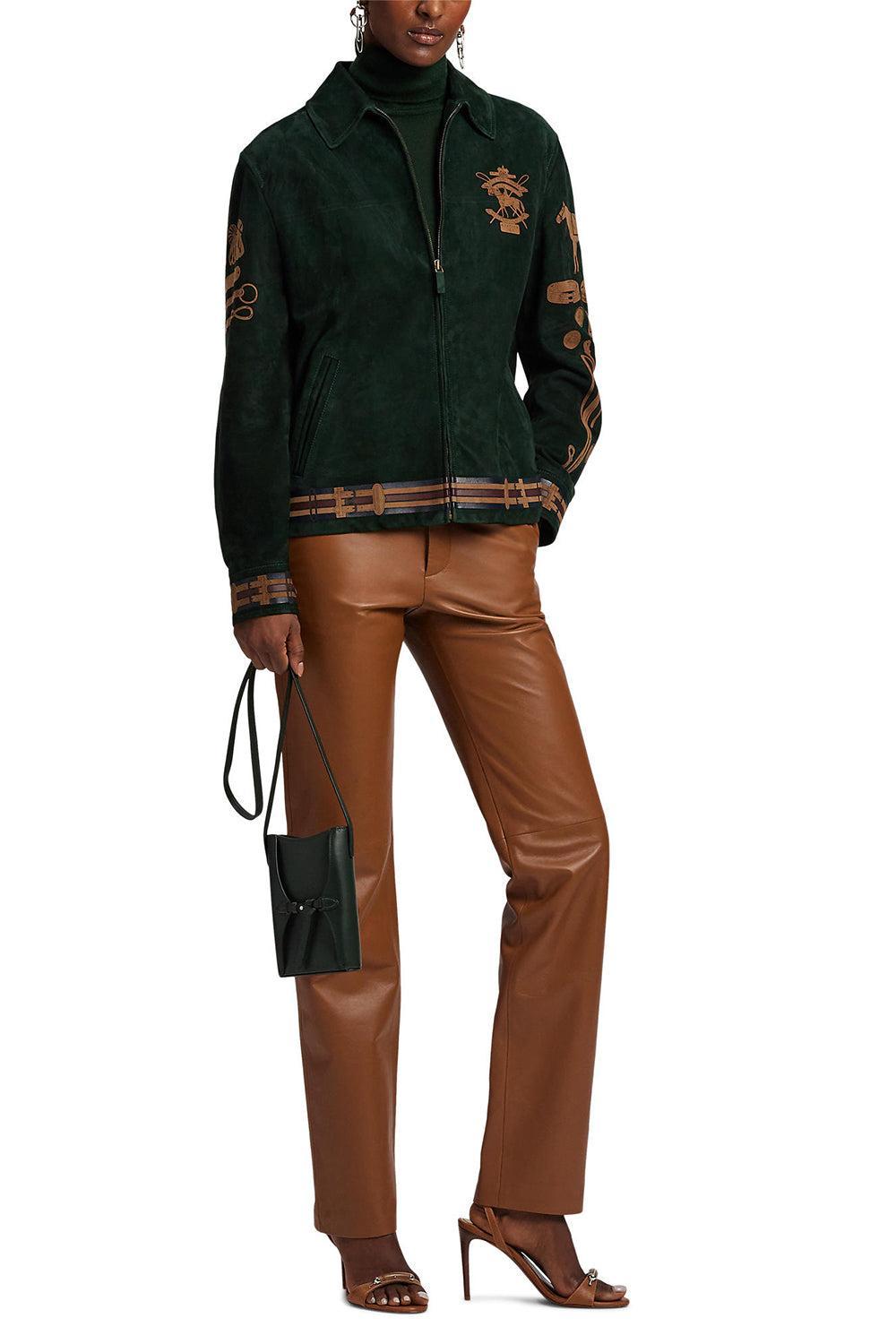 Phone Pouch Crossbody-REGNTGRN-O/S-HANDBAGSHOULDER-RALPH LAUREN