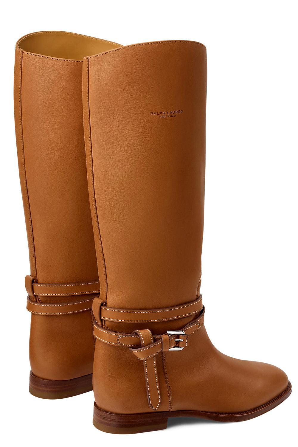 Donnely Leather Boot-RL BROWN-37-SHOEBOOT-RALPH LAUREN