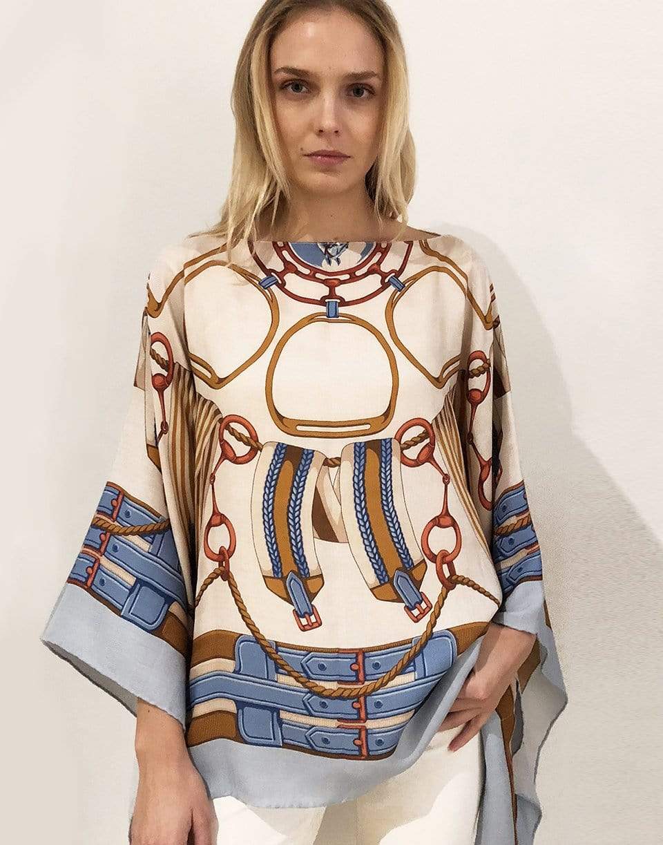 RANI ARABELLA-Stirrups Poncho-FOG