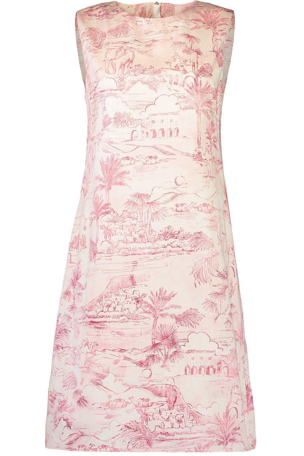 RANI ARABELLA-Printed Sleeveless Dress-