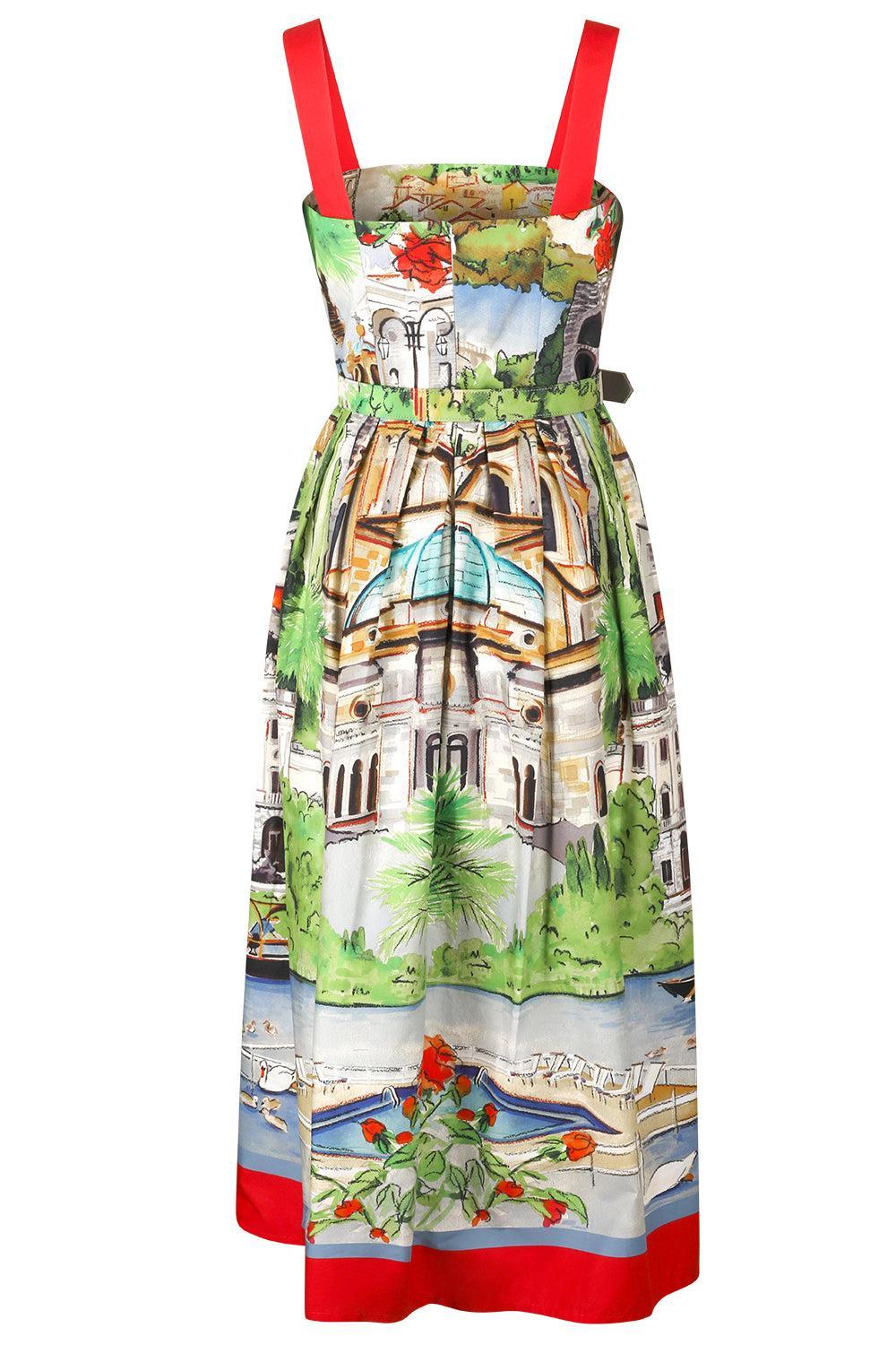 Long Poet Dress-LKE COMO-XS-CLOTHINGDRESSCASUAL-RANI ARABELLA