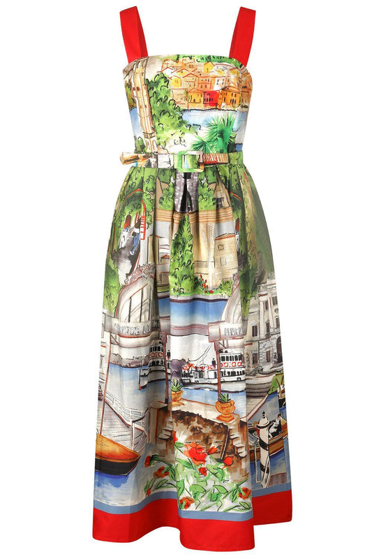 Long Poet Dress-LKE COMO-XS-CLOTHINGDRESSCASUAL-RANI ARABELLA