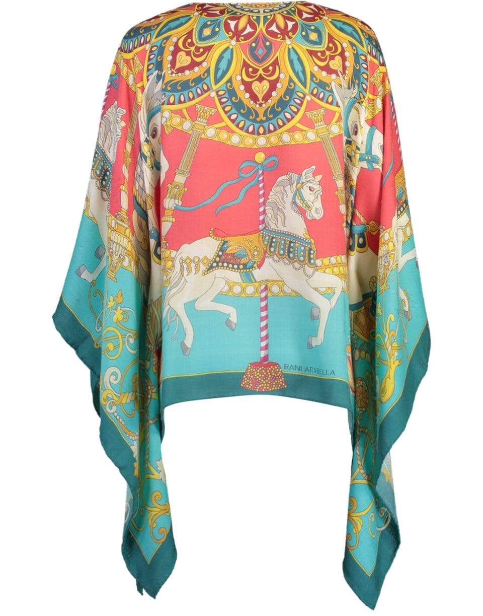 RANI ARABELLA-Toy Horses Poncho-TURQ