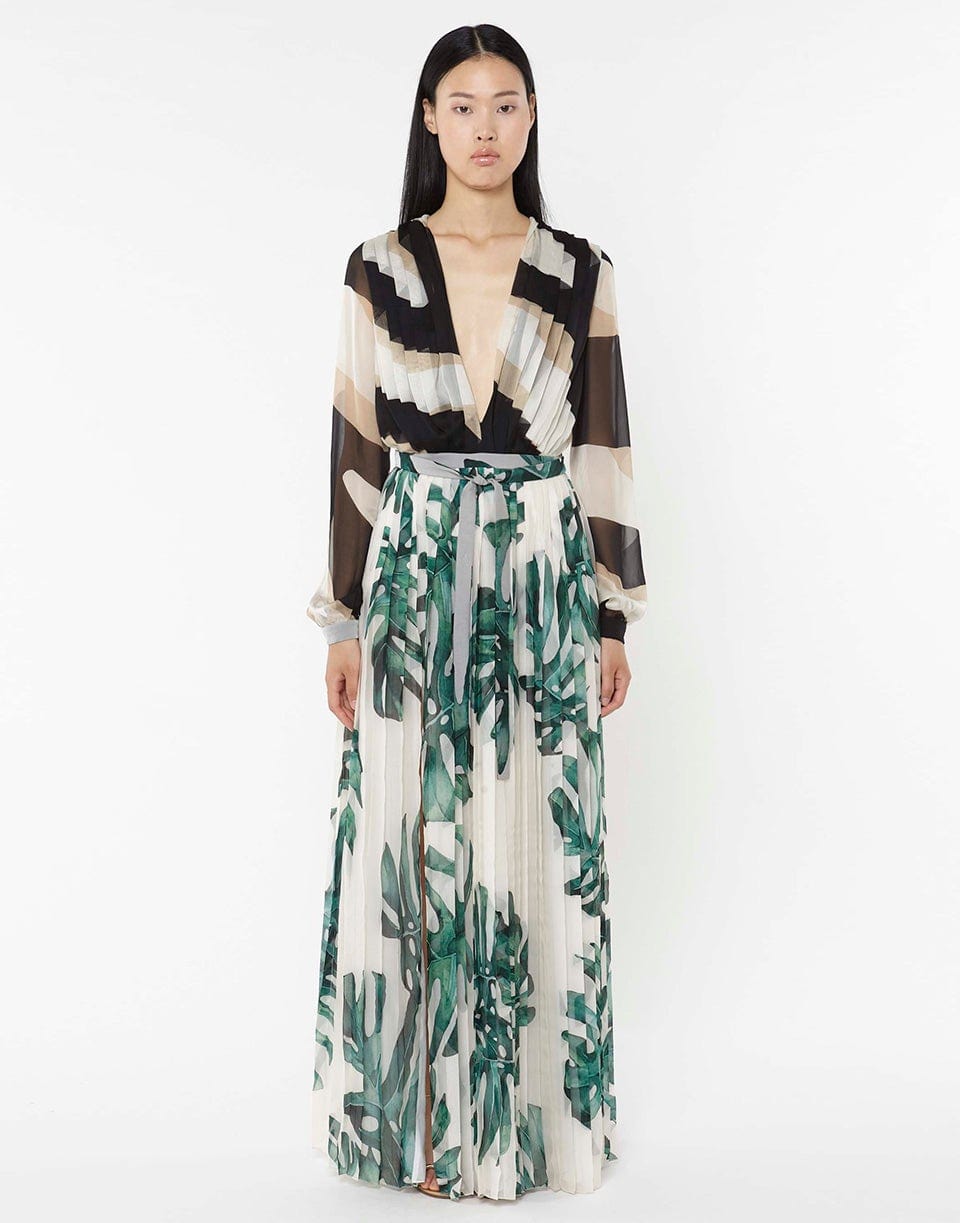 RAQUEL DINIZ-Valentina Plisse Dress-