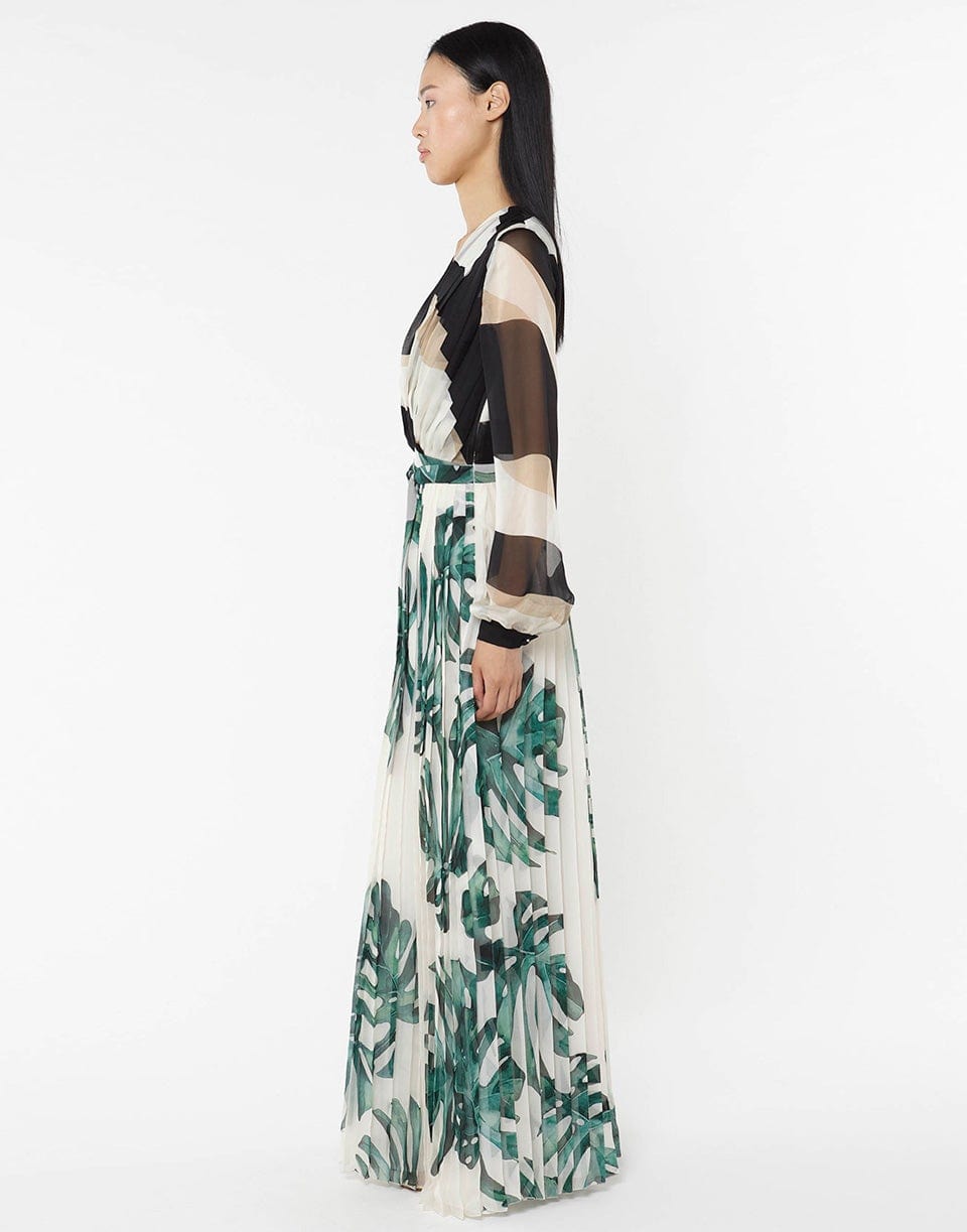 RAQUEL DINIZ-Valentina Plisse Dress-