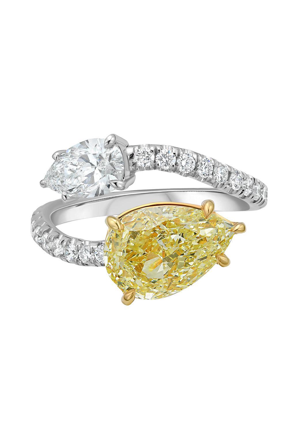 Et Toi Fancy Diamond Ring-WHITE GOLD-6.25-JEWELRYFINE JEWELRING-RARE COLORS BY NAMDAR