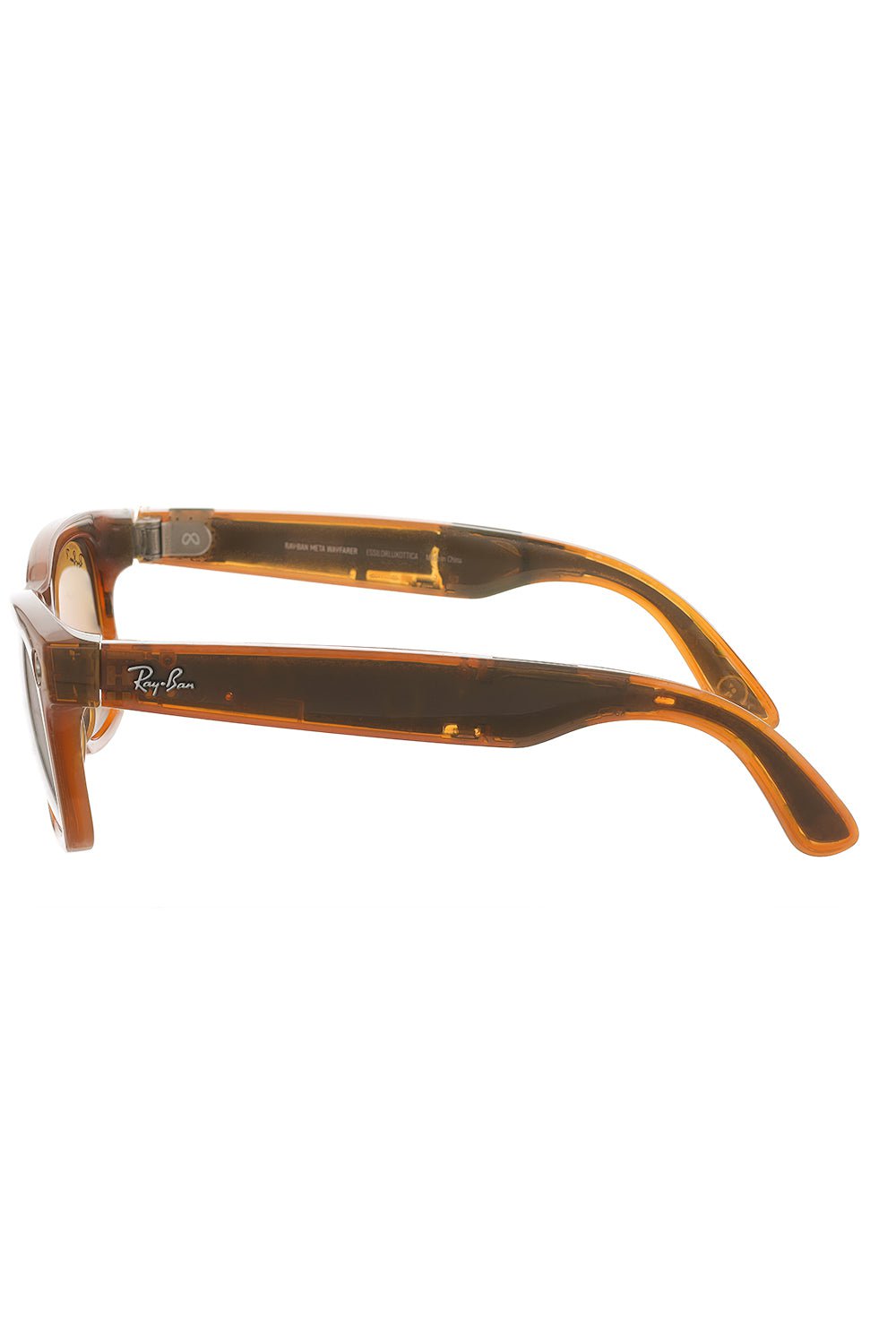 RAY BAN-Meta Wayfarer Sunglasses - Caramel Brown-CARAMEL/BROWN