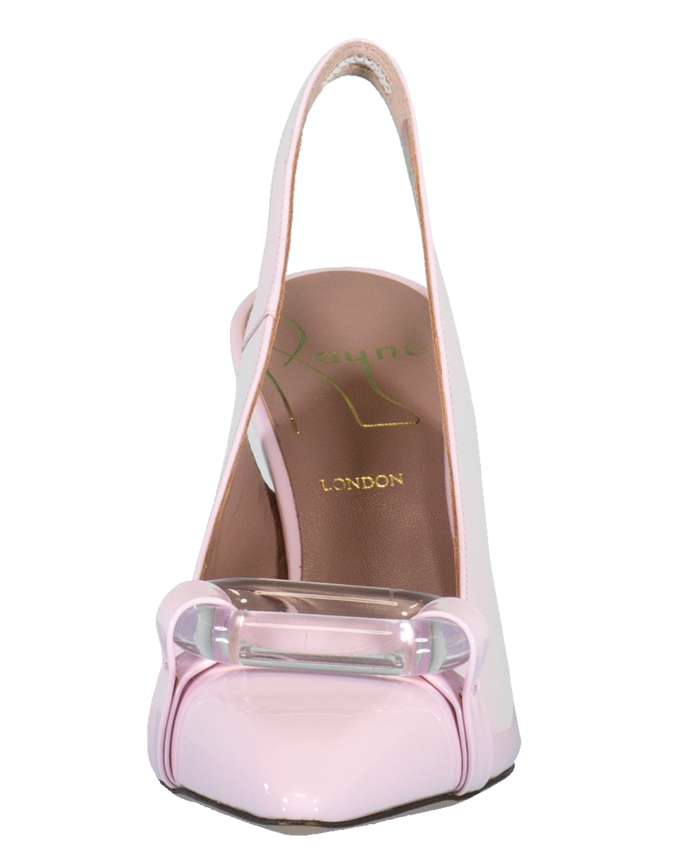 RAYNE-Lucite Chanel Slingback-
